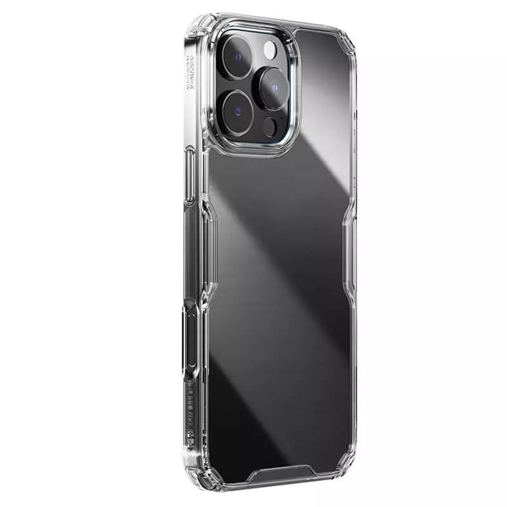 Funda para Apple iPhone 16 Pro, Nillkin, Nature Pro, Transparente 