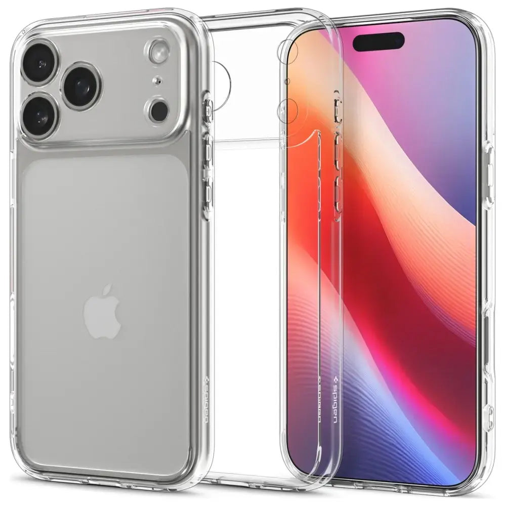 Funda para Apple iPhone 17 Pro Max, Spigen, Ultra Hybrid, Transparente ACS10278