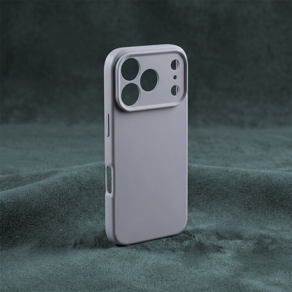 Funda para Apple iPhone 17 Pro Max, OEM, Silicona, Gris