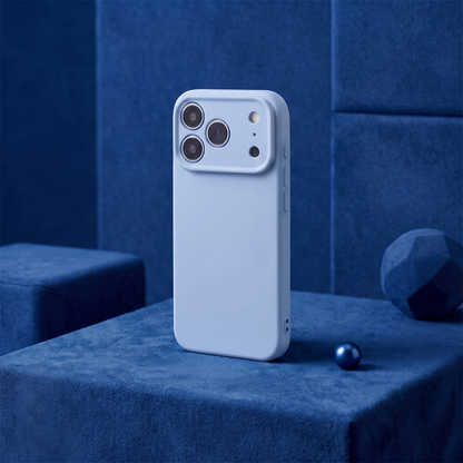 Funda para Apple iPhone 18 Pro Max / 17 Pro Max, OEM, Silicona, Azul