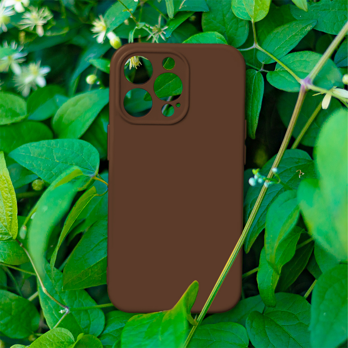 Funda para Apple iPhone 18 Pro Max / 17 Pro Max, OEM, Silicona, Marrón
