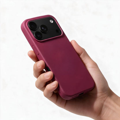 Funda para Apple iPhone 18 Pro Max / 17 Pro Max, OEM, silicona, burdeos