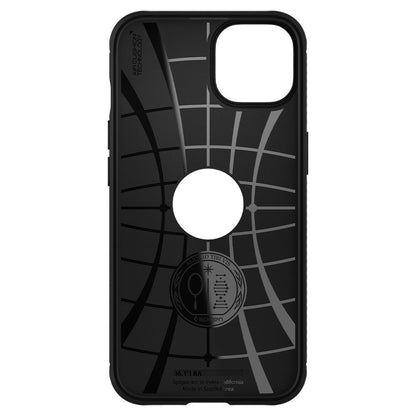 Funda para Apple iPhone 13, Spigen, Rugged Armor, Negra ACS03518
