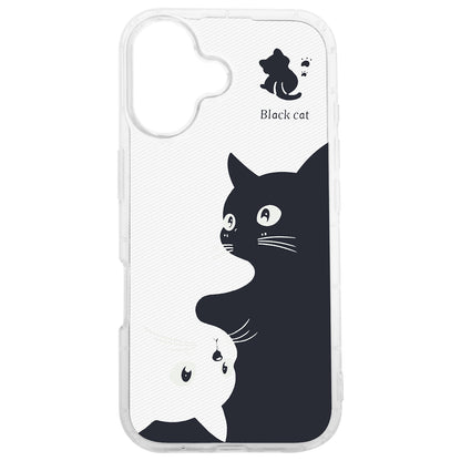 Funda para Apple iPhone 17, OEM, Ultra Trendy Cat, Negra