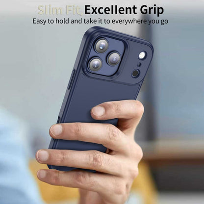 Case for Apple iPhone 17 Pro Max, Tech-Protect, Magmat, Matte Navy Blue
