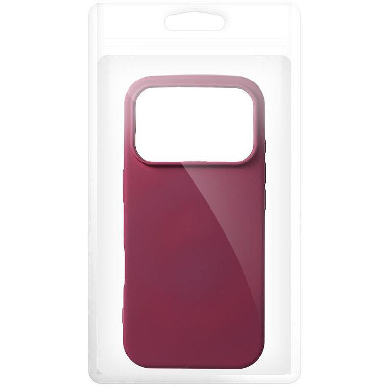 Funda para Apple iPhone 18 Pro Max / 17 Pro Max, OEM, silicona, burdeos
