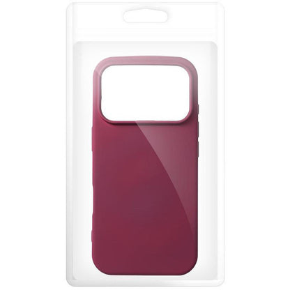 Funda para Apple iPhone 18 Pro Max / 17 Pro Max, OEM, silicona, burdeos