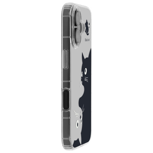 Funda para Apple iPhone 17, OEM, Ultra Trendy Cat, Negra