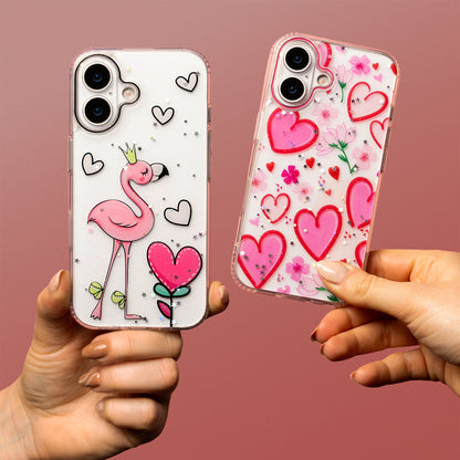 Funda para Apple iPhone 15, OEM, Ultra Trendy Love 2, Multicolor
