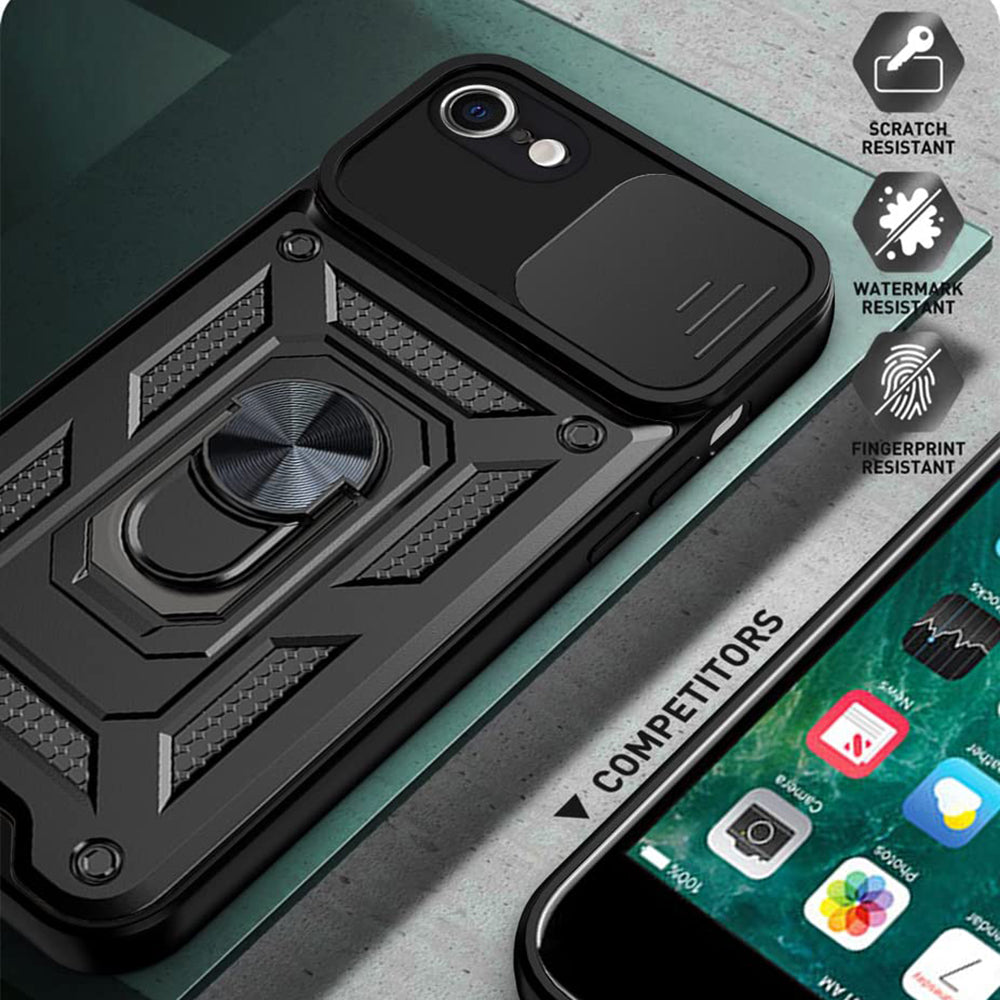 Funda para Apple iPhone 6 / 6s, Techsuit, CamShield, Rosa