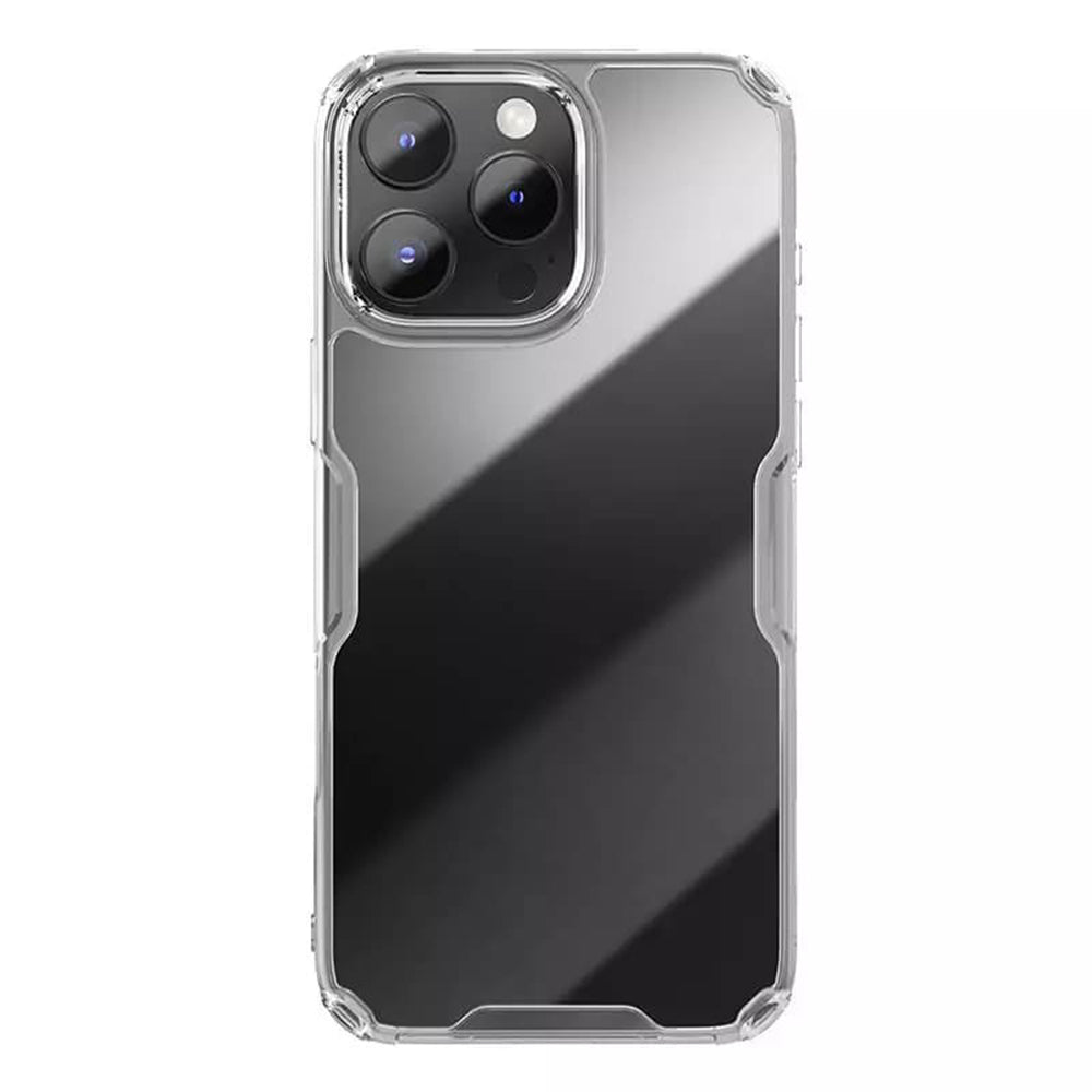 Funda para Apple iPhone 16 Pro, Nillkin, Nature Pro, Transparente 