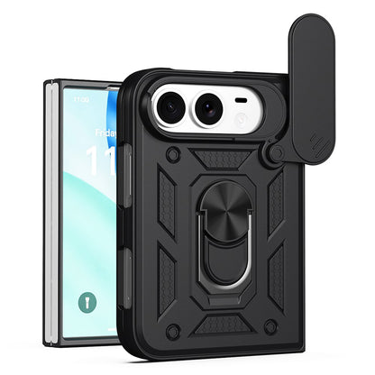 Funda para Apple iPhone Duo, Techsuit, CamShield, Negra