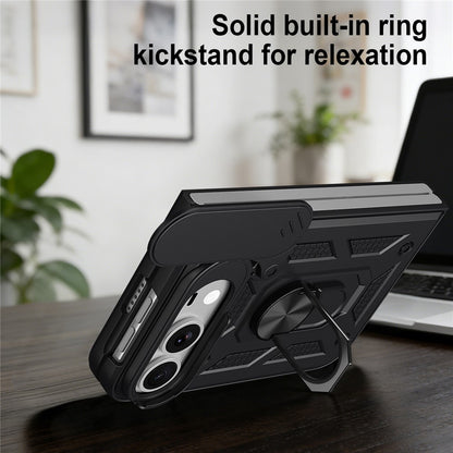 Funda para Apple iPhone Duo, Techsuit, CamShield, Negra
