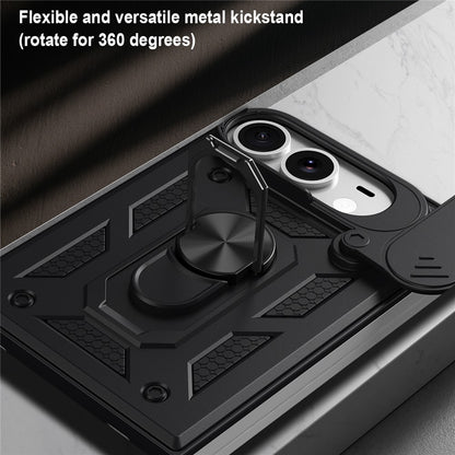 Funda para Apple iPhone Duo, Techsuit, CamShield, Negra