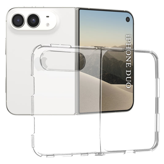 Funda para Apple iPhone Duo, Techsuit, Clara, Transparente