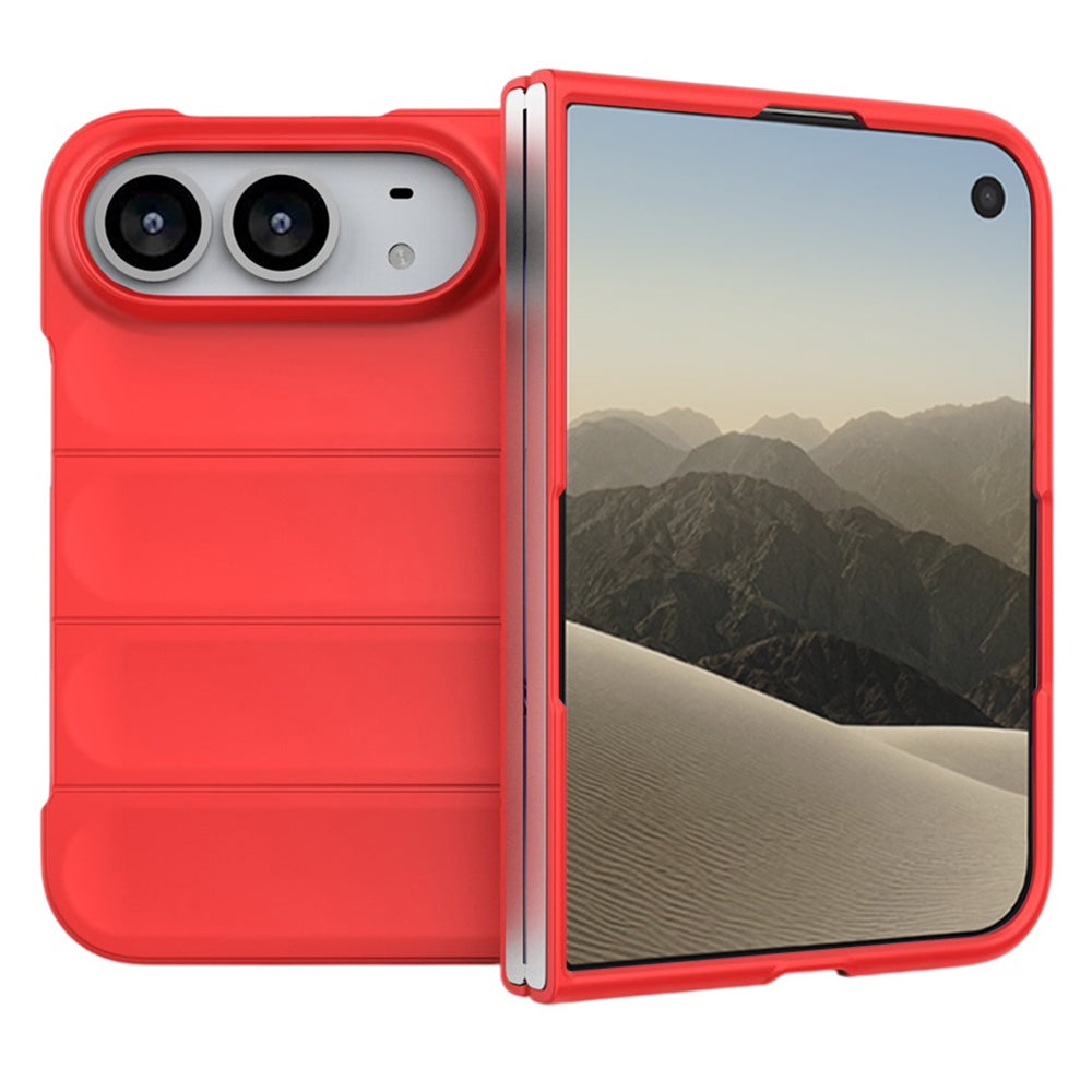 Funda para Apple iPhone Duo, Techsuit, Magic Shield, Roja