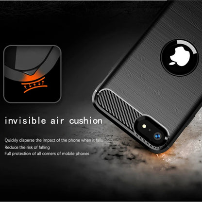 Funda para Apple iPhone SE (2022) / SE (2020), Techsuit, Carbono, Negra