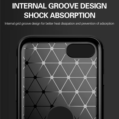 Funda para Apple iPhone SE (2022) / SE (2020), Techsuit, Carbono, Negra