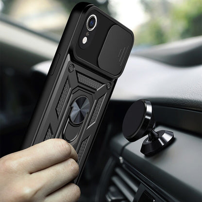 Case for Apple iPhone XR, Techsuit, CamShield, Black