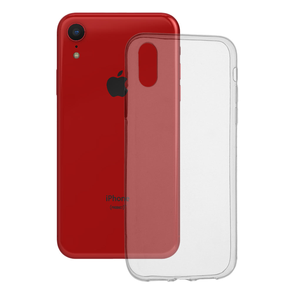 Funda para Apple iPhone XR, Techsuit, Clear, Transparenta