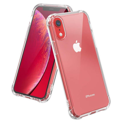 Funda para Apple iPhone XR, Techsuit, Antichoque Transparente, Transparente