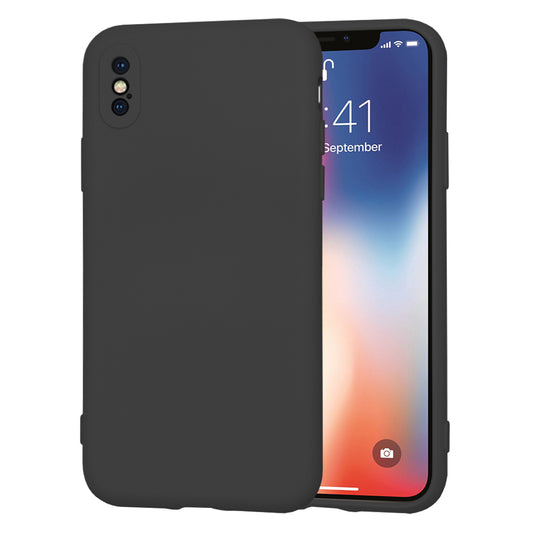 Funda para Apple iPhone XS / X, Techsuit, SoftFlex, Negra