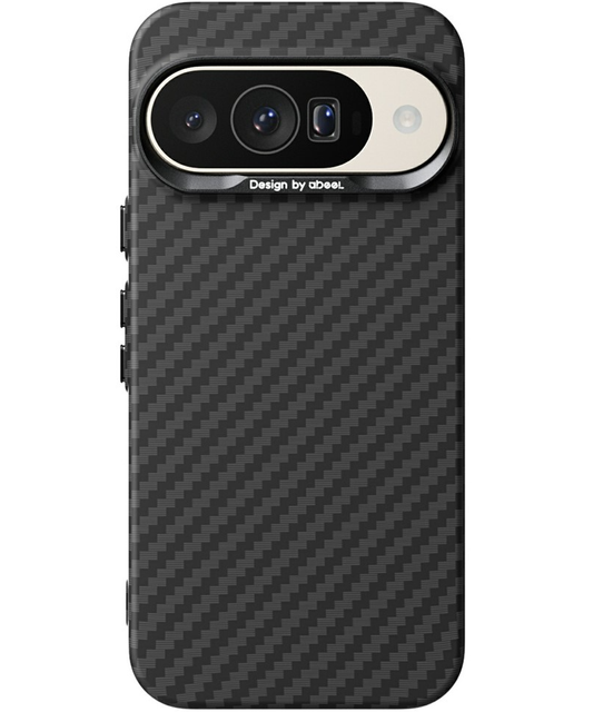 Funda para Google Pixel 10 Pro / 10, Abeei, Carbono Minimalista, Negra