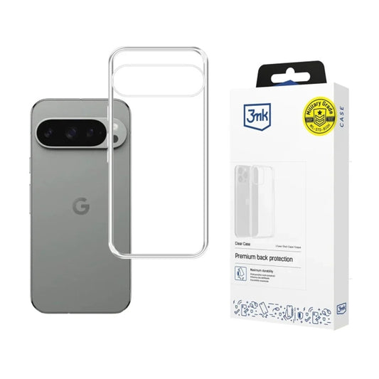 Funda para Google Pixel 10 Pro / 10, 3MK, Clear, Transparente