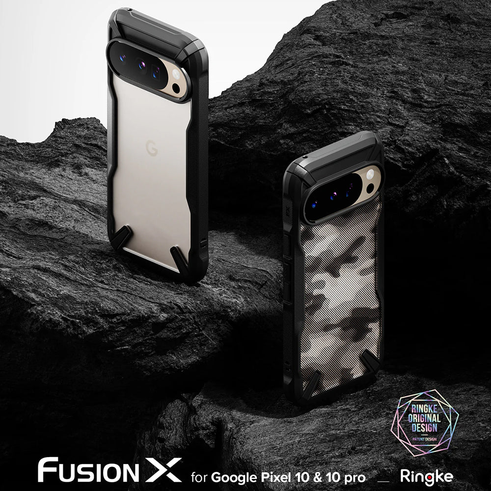 Funda para Google Pixel 10 Pro / 10, Ringke, Fusion X, Negra