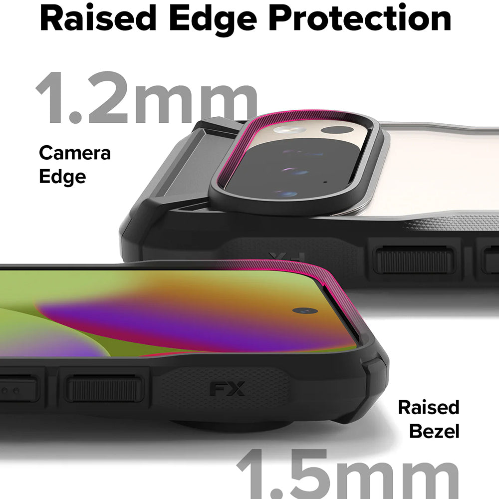 Funda para Google Pixel 10 Pro / 10, Ringke, Fusion X, Negra