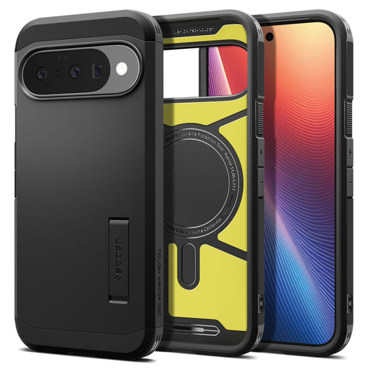 Funda para Google Pixel 10 Pro / 10, Spigen, Tough Armor, Negra