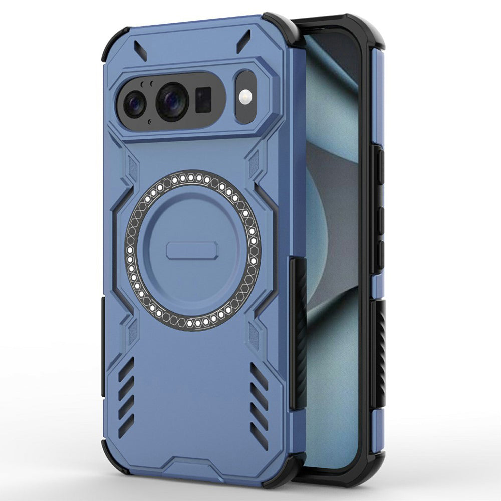 Funda MagSafe para Google Pixel 10 Pro / 10, Techsuit, ArmorMag, Azul