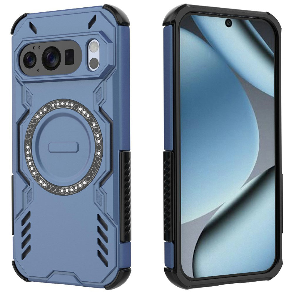 Funda MagSafe para Google Pixel 10 Pro / 10, Techsuit, ArmorMag, Azul