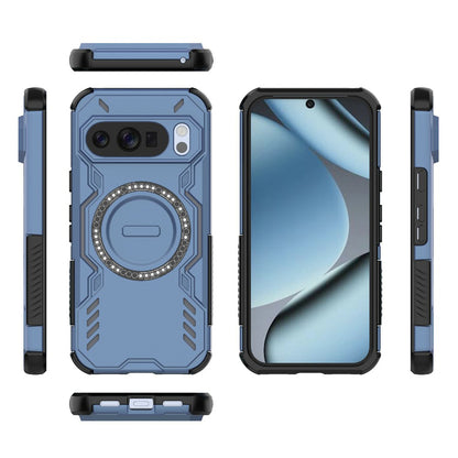 Funda MagSafe para Google Pixel 10 Pro / 10, Techsuit, ArmorMag, Azul