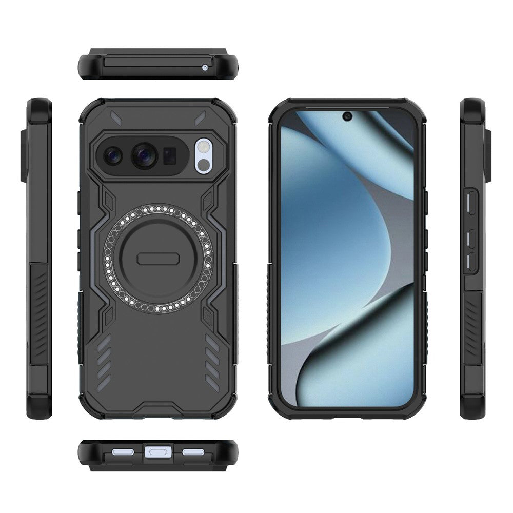 Funda MagSafe para Google Pixel 10 Pro / 10, Techsuit, ArmorMag, Negra