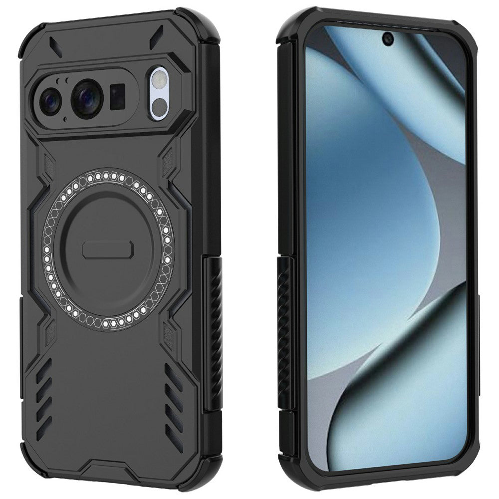 Funda MagSafe para Google Pixel 10 Pro / 10, Techsuit, ArmorMag, Negra