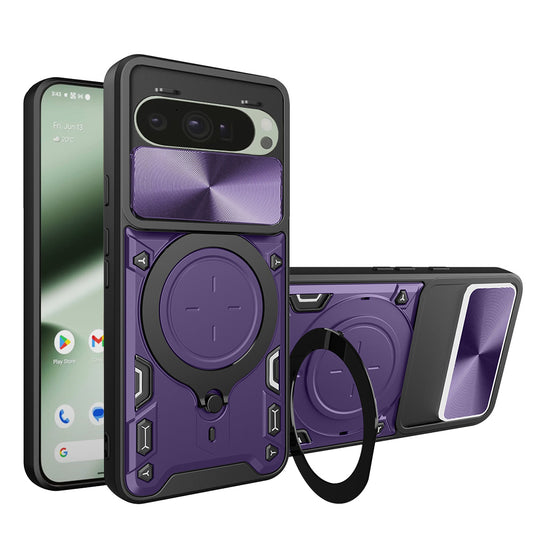 Funda para Google Pixel 10 Pro / 10, Techsuit, CamGuard Pro, Morado