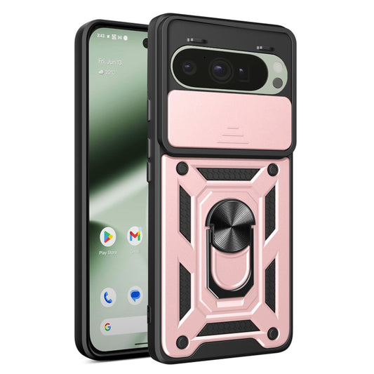 Funda para Google Pixel 10 Pro / 10, Techsuit, CamShield, Rosa