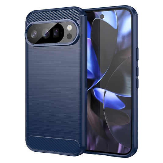 Funda para Google Pixel 10 Pro / 10, Techsuit, Carbono, Azul