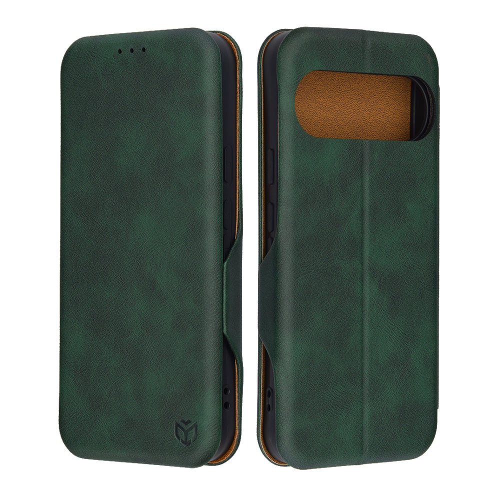 Funda para Google Pixel 10 Pro / 10, Techsuit, Safe Wallet Plus, Verde