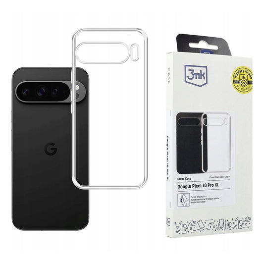 Funda para Google Pixel 10 Pro XL, 3MK, Clear, Transparente