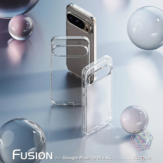 Funda para Google Pixel 10 Pro XL, Ringke, Fusion, Transparente Mate