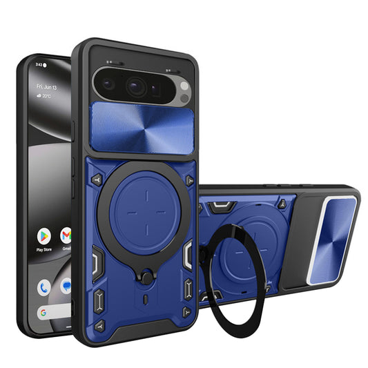 Funda para Google Pixel 10 Pro XL, Techsuit, CamGuard Pro, Azul