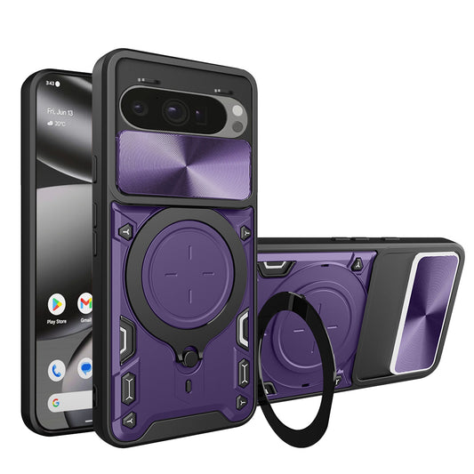 Funda para Google Pixel 10 Pro XL, Techsuit, CamGuard Pro, Morado