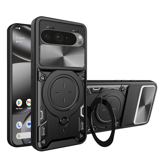 Funda para Google Pixel 10 Pro XL, Techsuit, CamGuard Pro, Negra