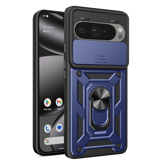 Funda para Google Pixel 10 Pro XL, Techsuit, CamShield, Azul