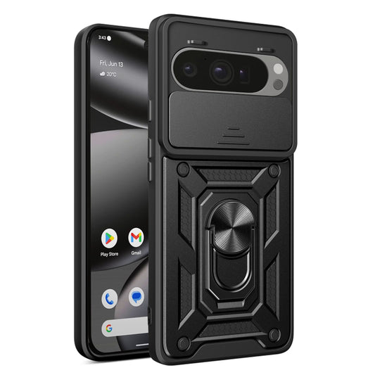Funda para Google Pixel 10 Pro XL, Techsuit, CamShield, Negra