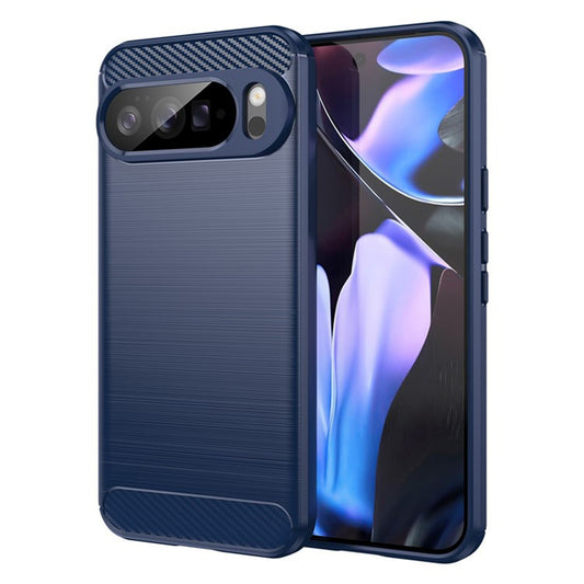 Funda para Google Pixel 10 Pro XL, Techsuit, Carbono, Azul