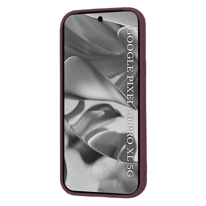 Funda para Google Pixel 10 Pro XL, Techsuit, SoftFlex, Granate