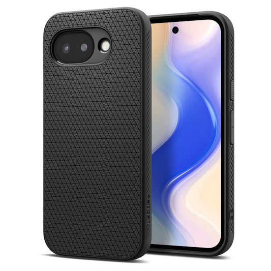 Funda para Google Pixel 10a, Spigen, Liquid Air, Negra Mate ACS11285